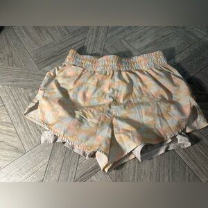 Fabletics Pastel Patterned Athletic Shorts